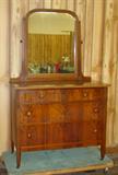 Burl Walnut Dresser