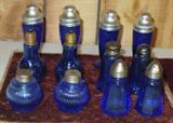 Cobalt Salt & Pepper Shakers