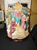 Fiber Optic Nativity Sets