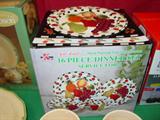Dinnerware w/Fruit Pattern