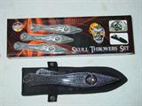 3 pc. Skull Throwing Knife Set