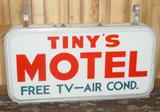 1960's Double Sided Motel Sign