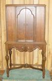 1920's Walnut Cabinet