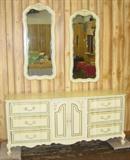 French Provincial Double Dresser
