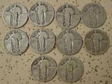 Standing Liberty Quarters
