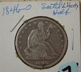 1846 O Seated Liberty Half Dollar