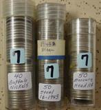 Rolls of Old Coins