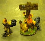Rooster Statues