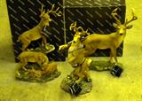 Assortment of Deer Statues