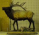 Large Elk Statue