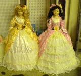 Porcelain Umbrella Dolls