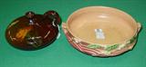 Weller Pottery & Roseville Pottery Console Bowl