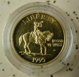 1995 - $5.00 Gold Civil War Commemorative Coin