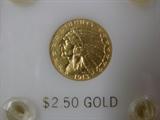 1913 Indian Head $2.50 Gold Coin