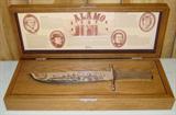 Case XX Alamo Bowie Knife in Oak Box