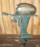 Vintage Scott-Atwater Bail-a-Matic Outboard Boat Motor