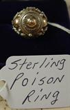 Sterling Poison Ring