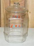 Glass Lance Snack Jar