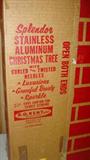 Aluminum Christmas Tree in Box