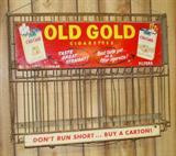 Old Gold Cigarette Display