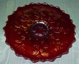 Fenton Ruby Carnival Plate