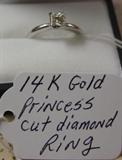 Princess Cut Diamond Ring