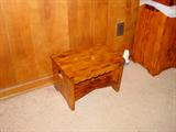 1 of 2 Pine Stools