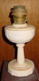 Pink Lincoln Drape Aladdin Oil Lamp