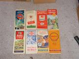 Old Advertising Road Maps