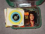Lots of Elvis Presley & Jerry Lee Lewis 45 rpm Records