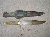 German Bowie Knife w/Stag Handle