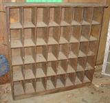 Wooden Slot Cabinet