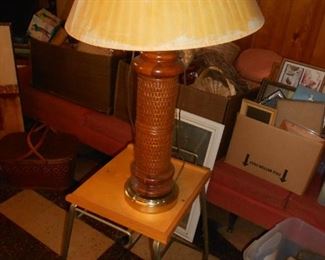 MCM Lamp and Stand