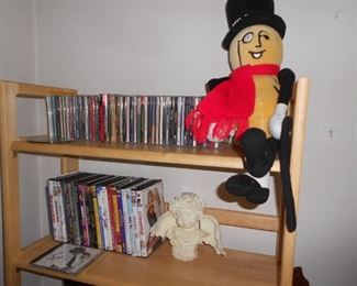 DVDs CDs Mr. Peanut