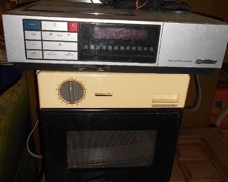 First Generation VCR Microwave