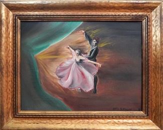 Ballerina painting
