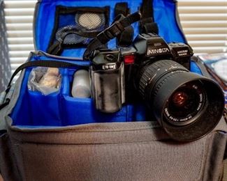Minolta camera and gear