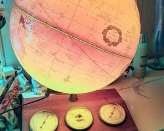 Lighted globe