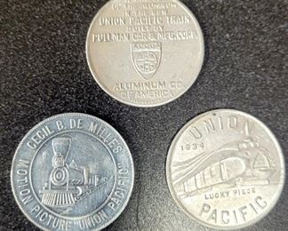 Union Pacific tokens
