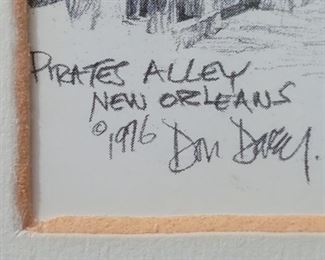 Print of a New Orleans street