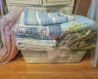 Unopened linens from the 70's
