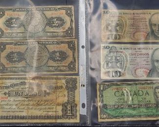 Worldwide paper money