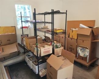 Clothing, fabric, and books