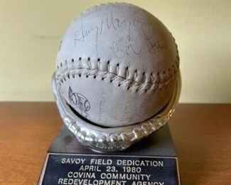 Savoy Field Covina Community Dedication Trophy