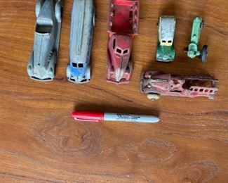 Vintage Toy Car Lot