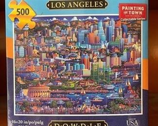500 Piece Los Angeles Puzzle