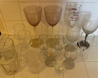 Mixed Glassware Lot