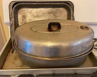 Vintage Aluminum Bakeware and Roaster
