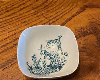 Vintage Trinket Spice Tea Bag Bowl Dish Nymolle Denmark