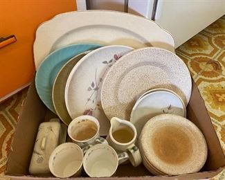 Mixed Ceramic Pottery Stoneware Chipped or Highly Worn